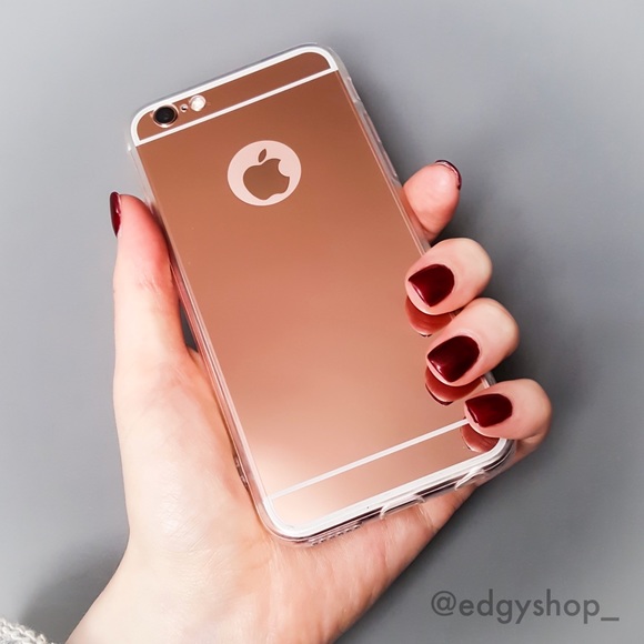 THE EDGY SHOP Accessories - Mirror Back Soft iPhone Case
